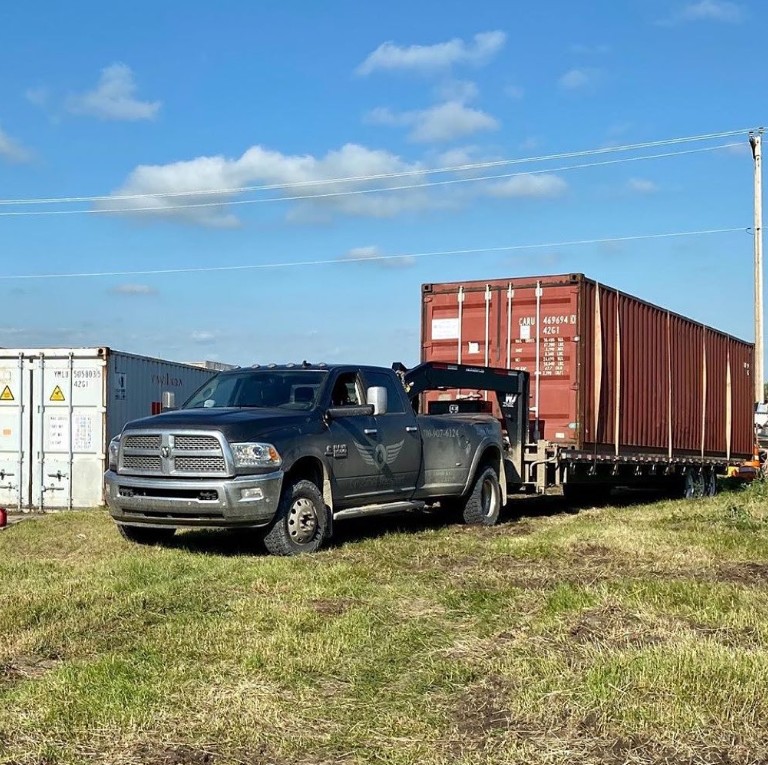 Container hauling
